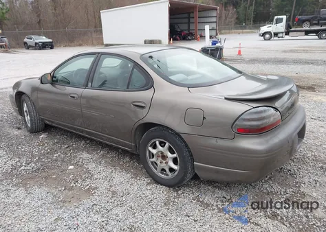 2001 Pontiac Grand Prix Gt z USA, uszkodzony, nr VIN 1G2WP52K11F196857